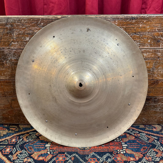 18" Zildjian A Trans Stamp Swish China Paper Thin Cymbal w/ Rivets 1070g *Video Demo*