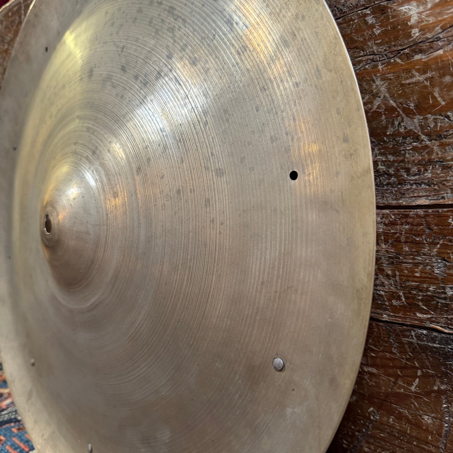18" Zildjian A Trans Stamp Swish China Paper Thin Cymbal w/ Rivets 1070g *Video Demo*