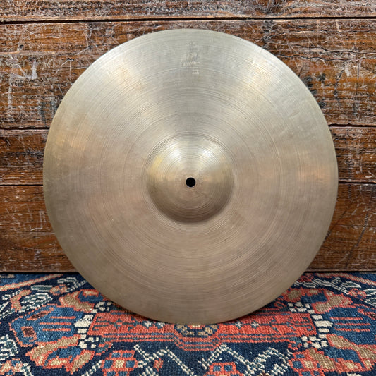 13" K Zildjian Istanbul Old Stamp IIa 1945-49 "G" Gretsch Cymbal 498g *Video Demo*