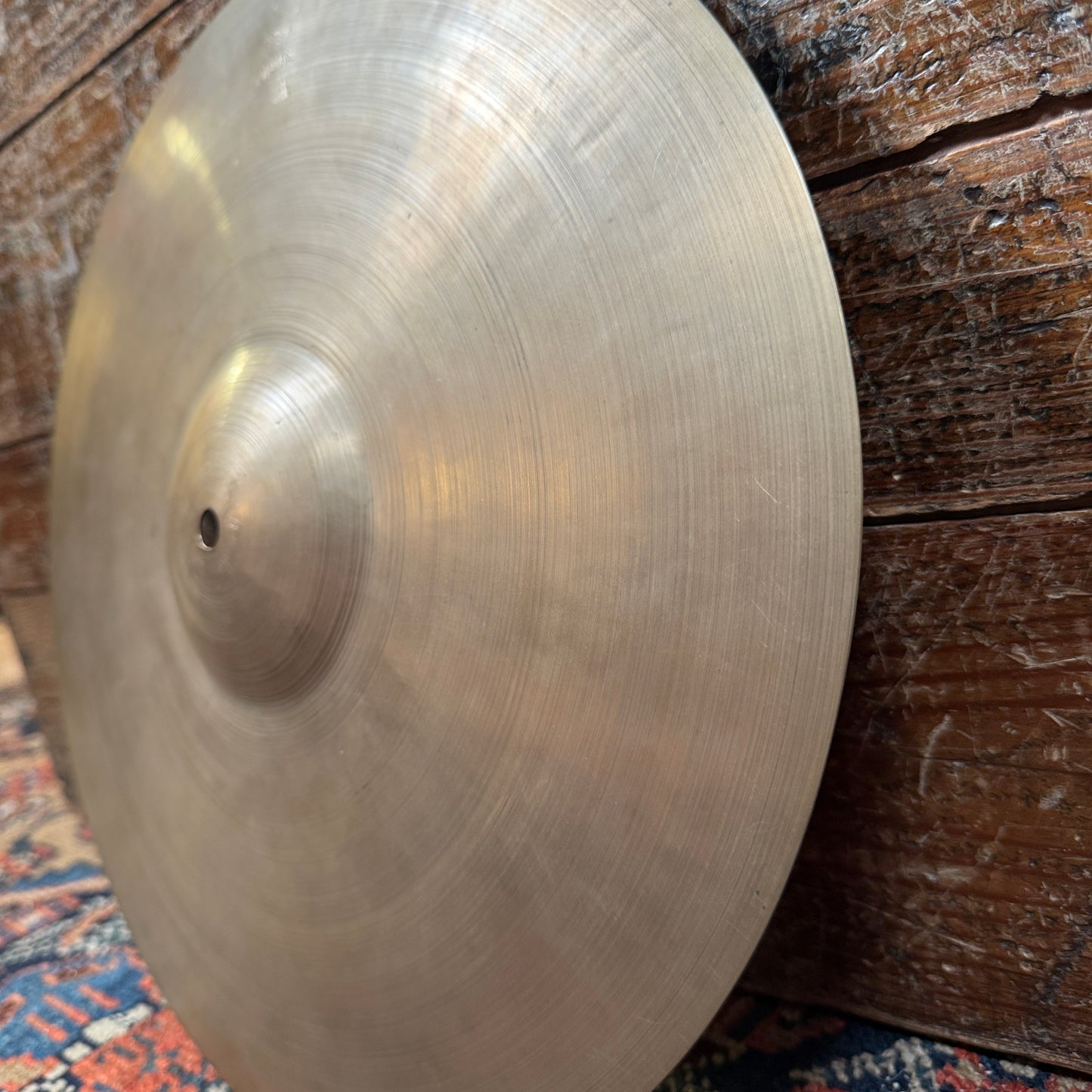 13" K Zildjian Istanbul Old Stamp IIa 1945-49 "G" Gretsch Cymbal 498g *Video Demo*