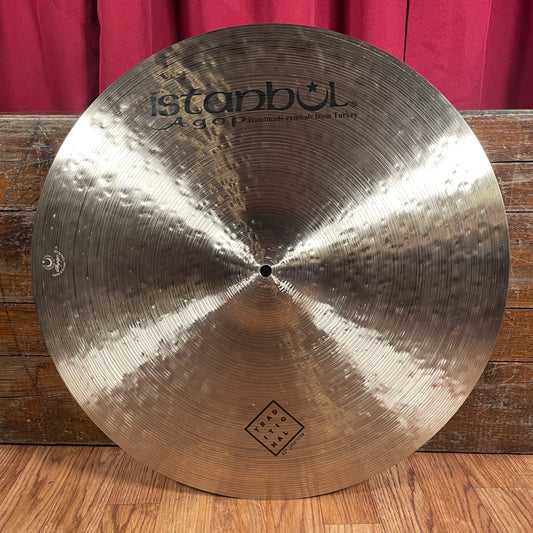 22" Istanbul Agop Traditional Medium Jazz Ride Cymbal 2470g *Video Demo*