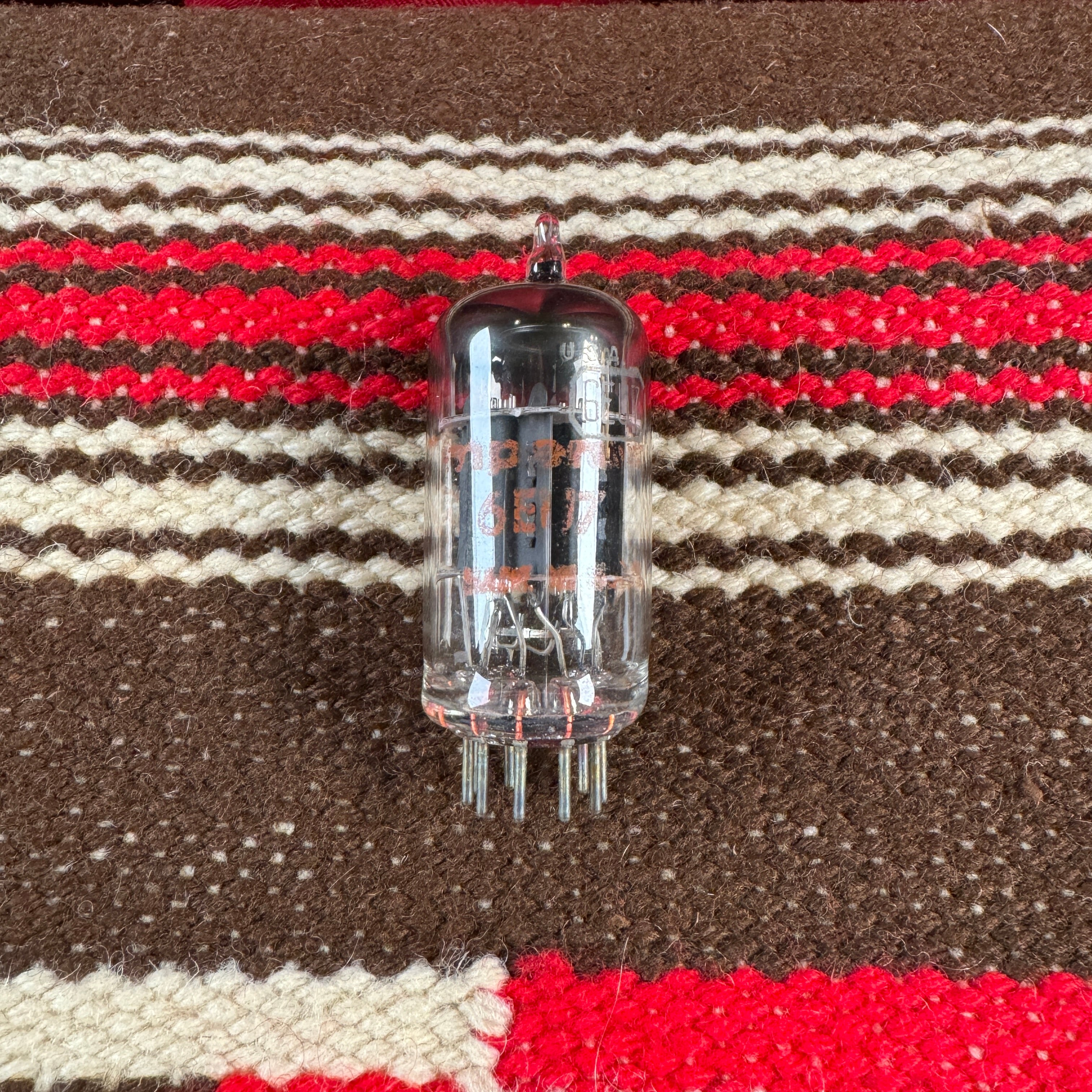 Vintage Amperex 6EU7 Preamp Tube Valve #126 – Drugan's Drums & Guitars