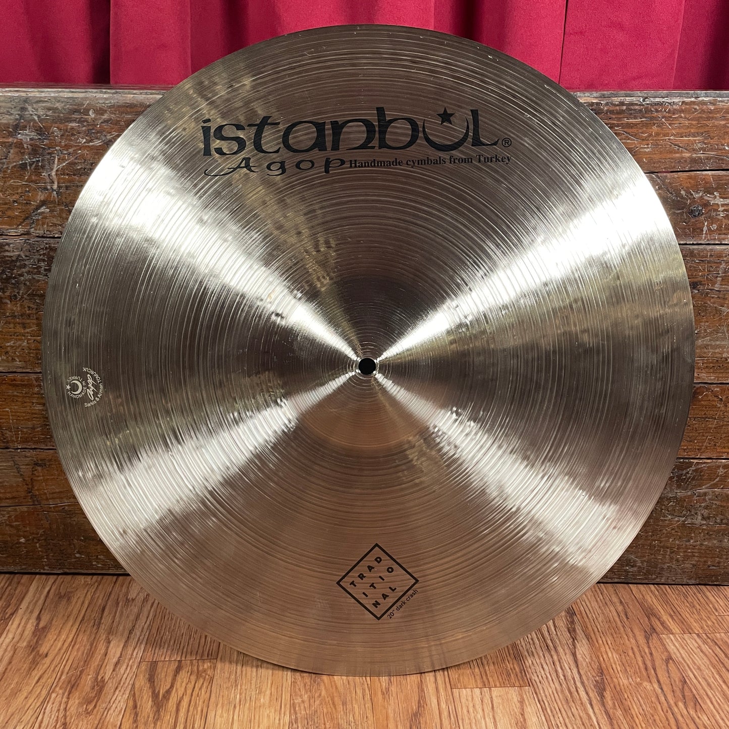 20" Istanbul Agop Traditional Dark Crash Cymbal 1680g *Video Demo*