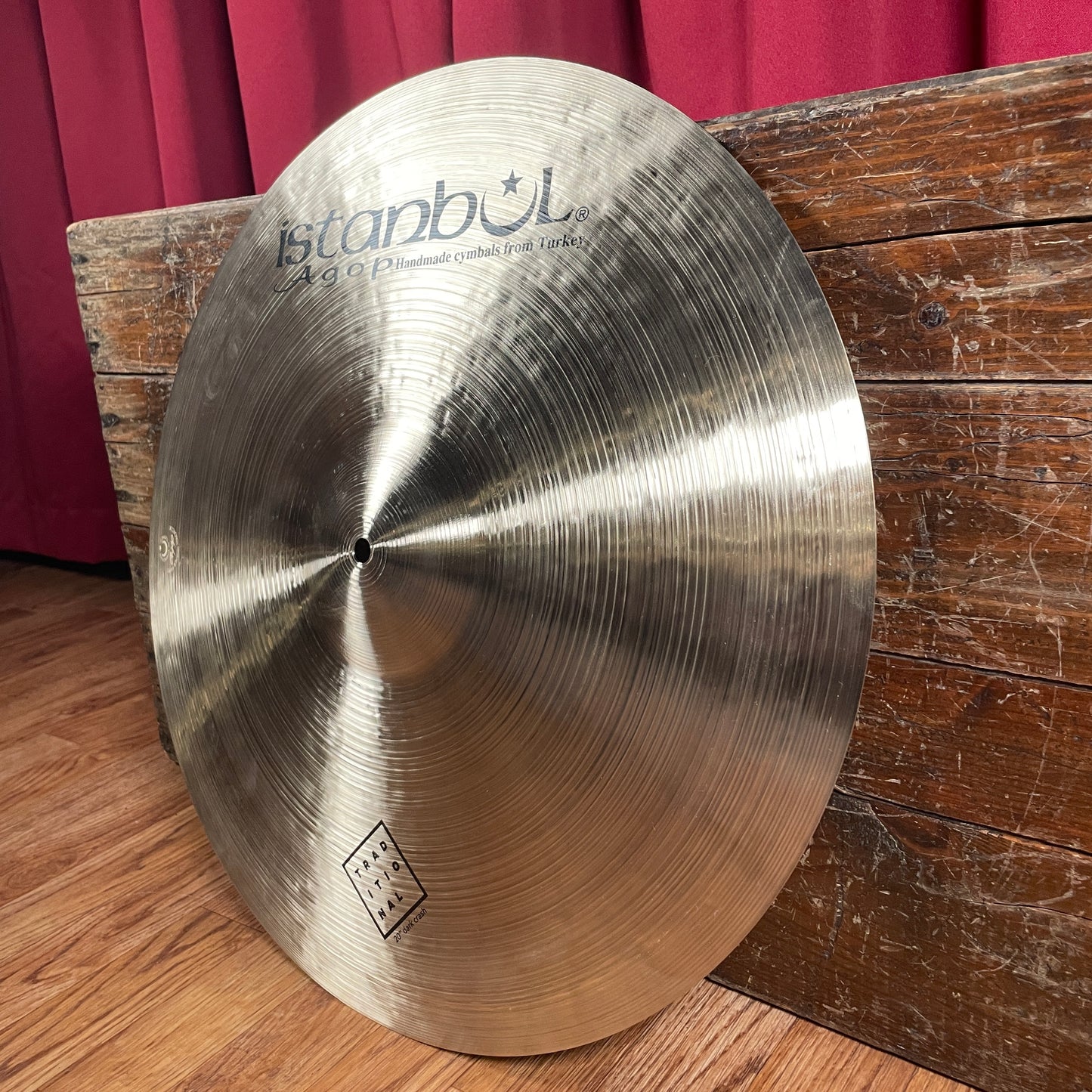 20" Istanbul Agop Traditional Dark Crash Cymbal 1680g *Video Demo*