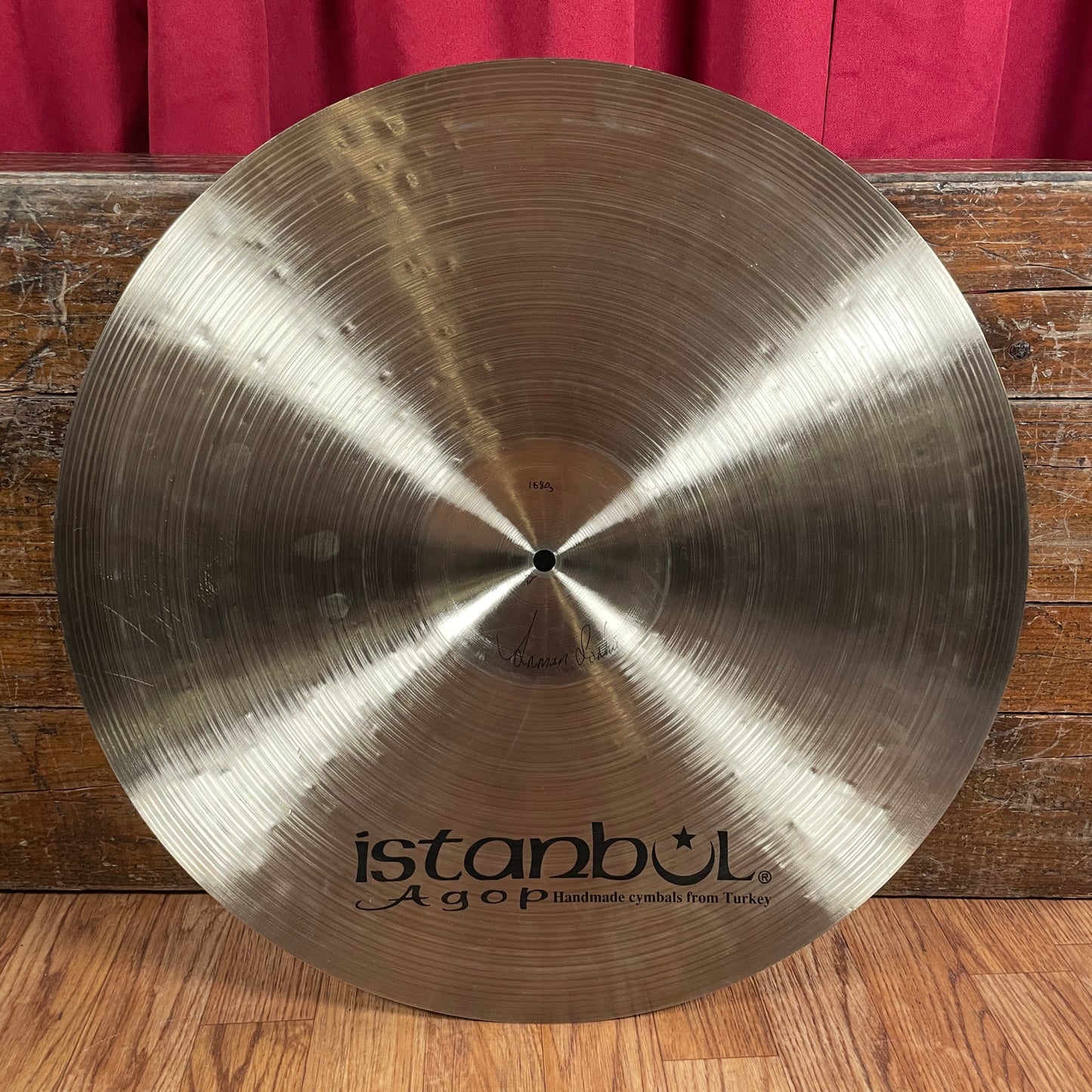 20" Istanbul Agop Traditional Dark Crash Cymbal 1680g *Video Demo*