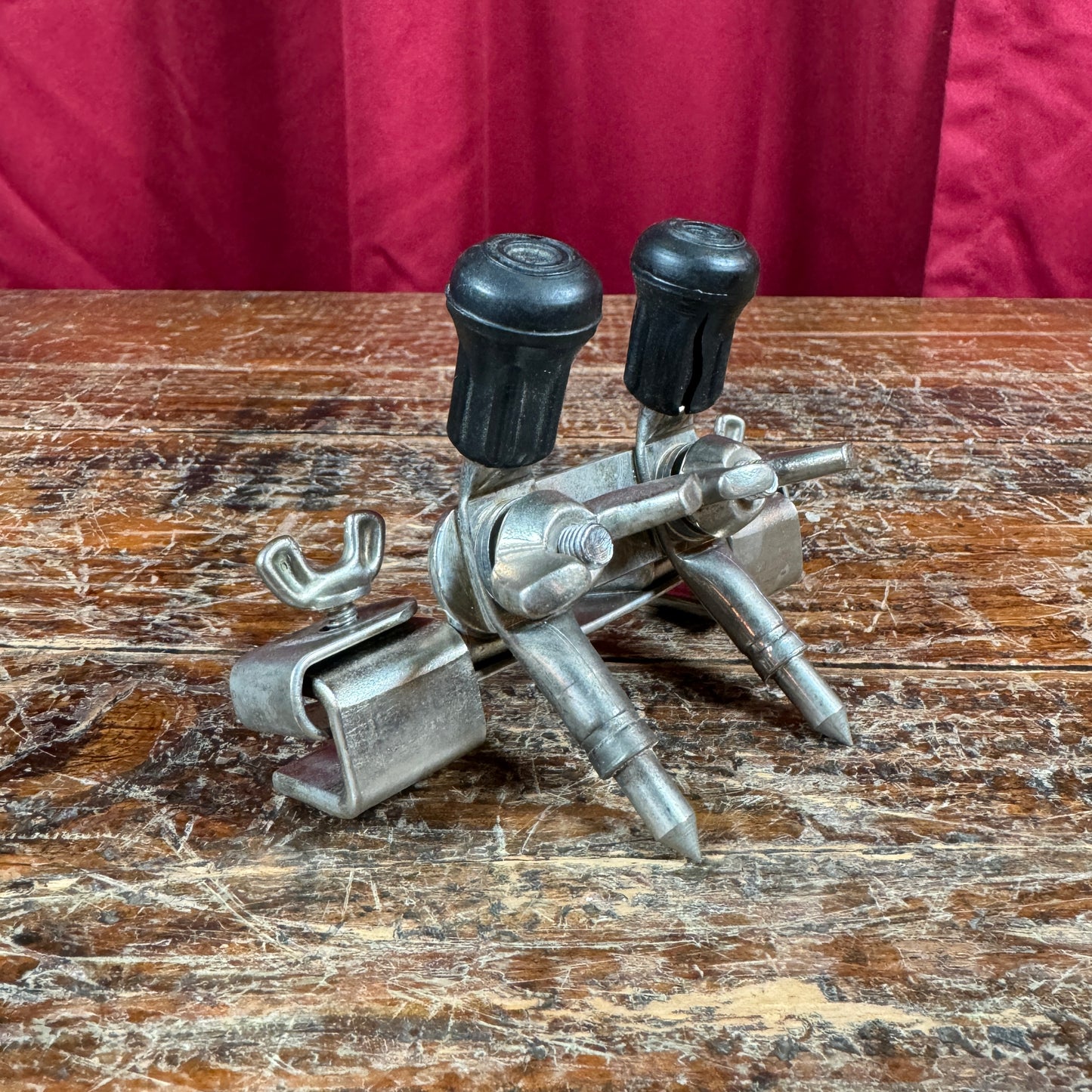 Vintage Bass Drum Anchor Nickel Made in Japan Walberg & Auge Style