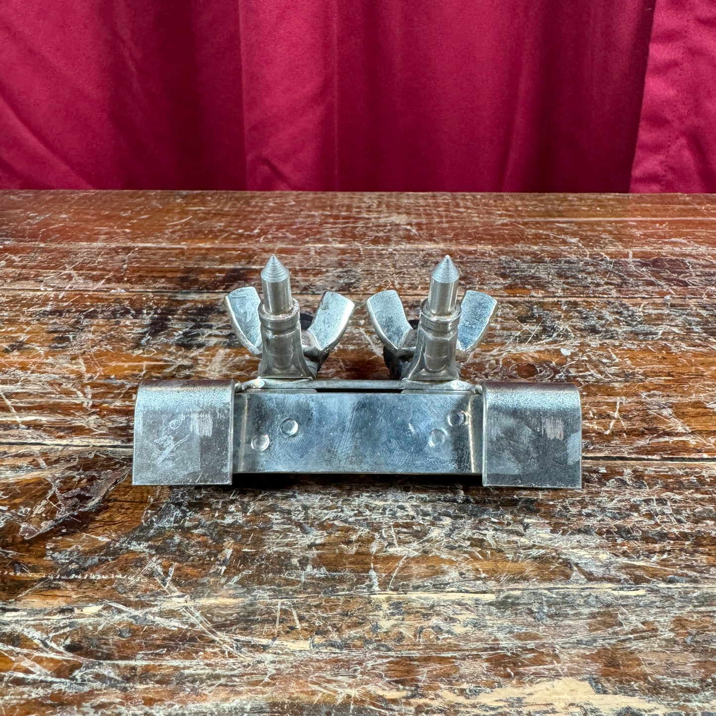 Vintage Bass Drum Anchor Nickel Made in Japan Walberg & Auge Style