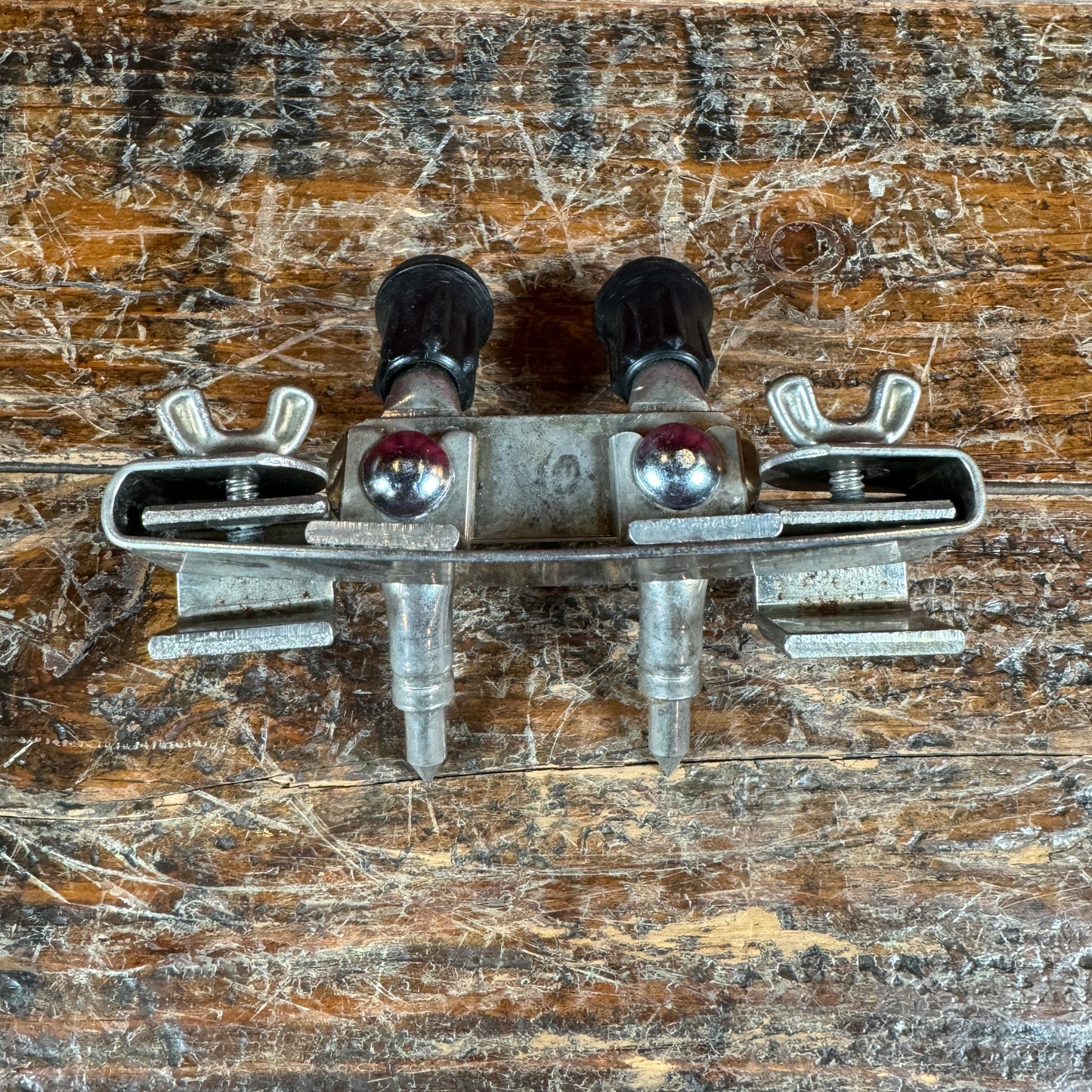 Vintage Bass Drum Anchor Nickel Made in Japan Walberg & Auge Style