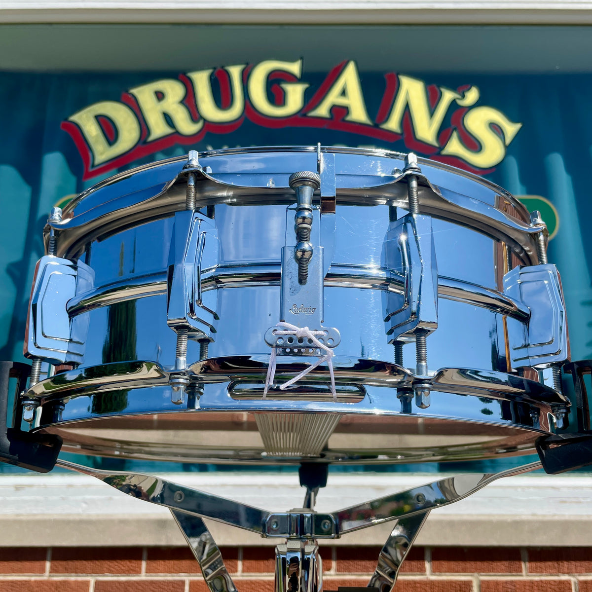 1960s Ludwig LM400 Supraphonic 5x14 Snare Drum Chrome