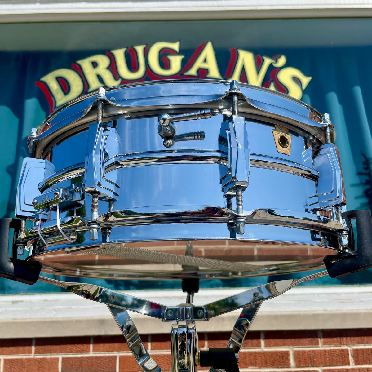 1960s Ludwig LM400 Supraphonic 5x14 Snare Drum Chrome