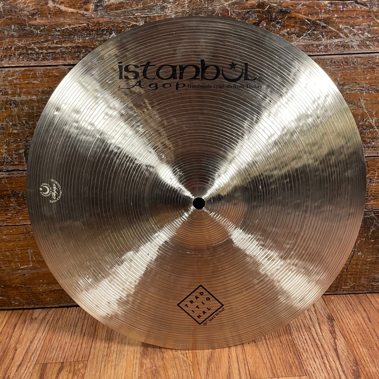 15" Istanbul Agop Traditional Jazz Hi-Hat Cymbal Pair 1008g/1182g *Video Demo*