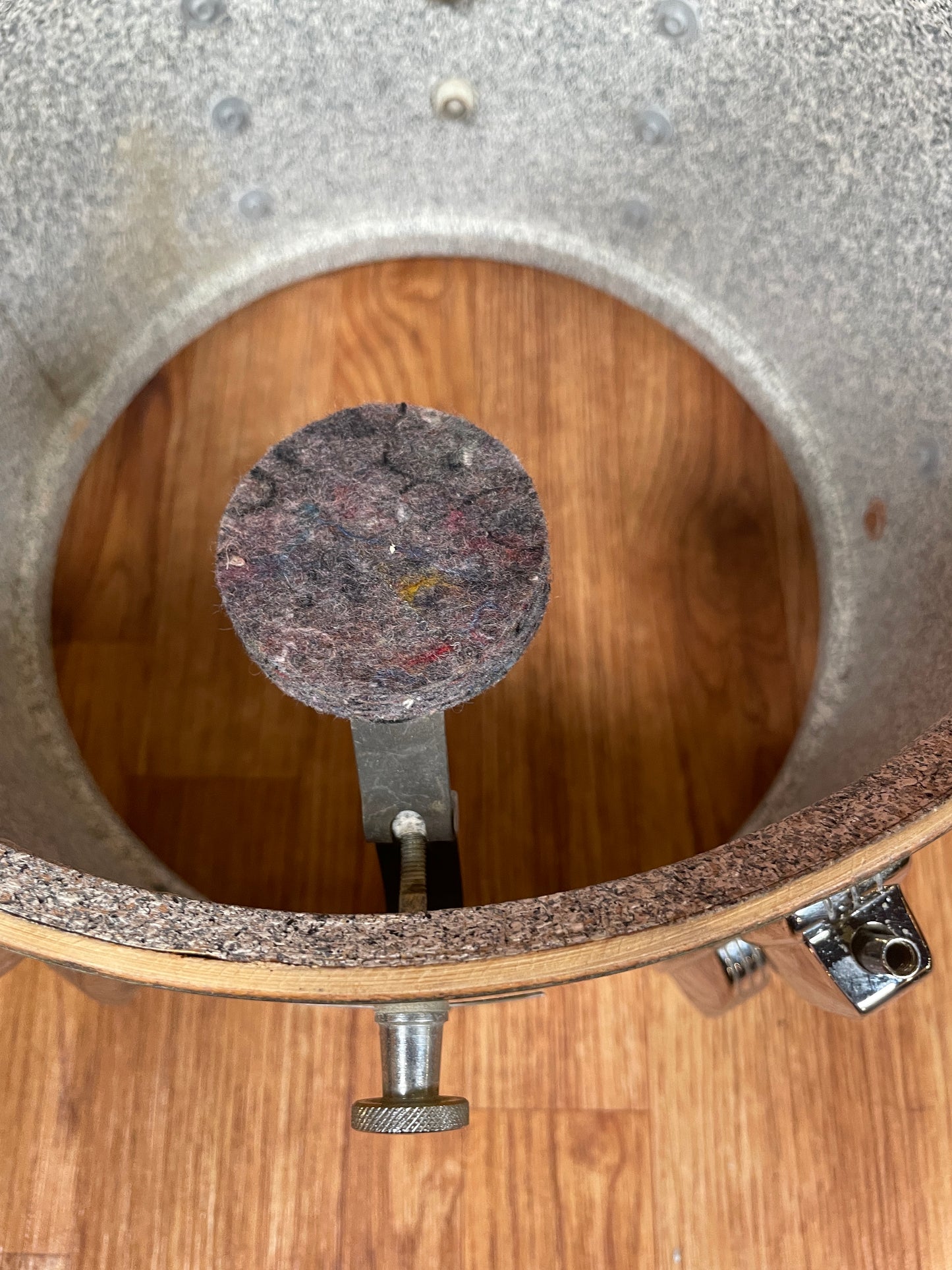 1970s Ludwig Standard 9x13 Tom Drum Lemon Strata