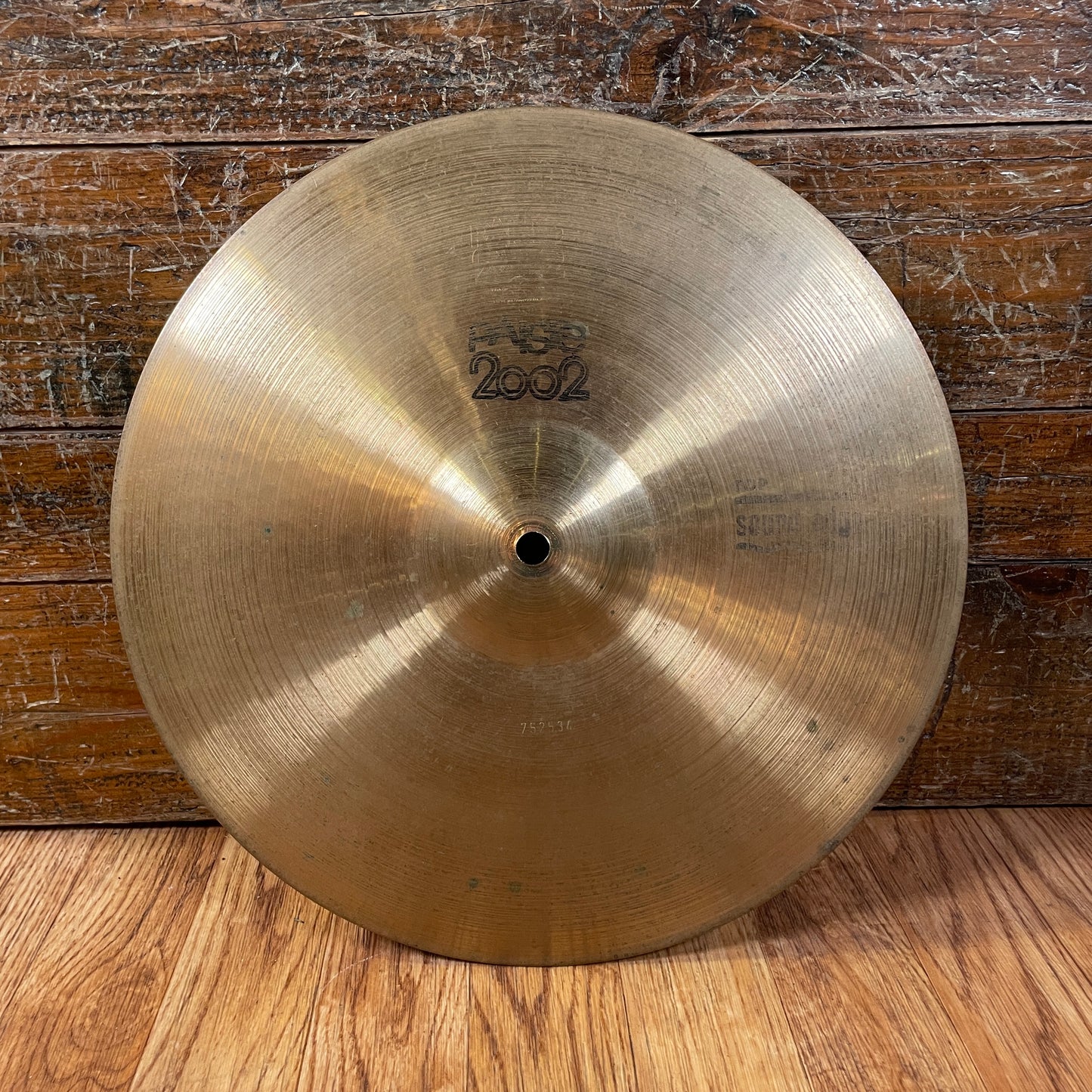 14" Paiste 2002 Black Label 1977 Sound Edge Hi-Hat Cymbal Pair 986g/1038g *Video Demo*