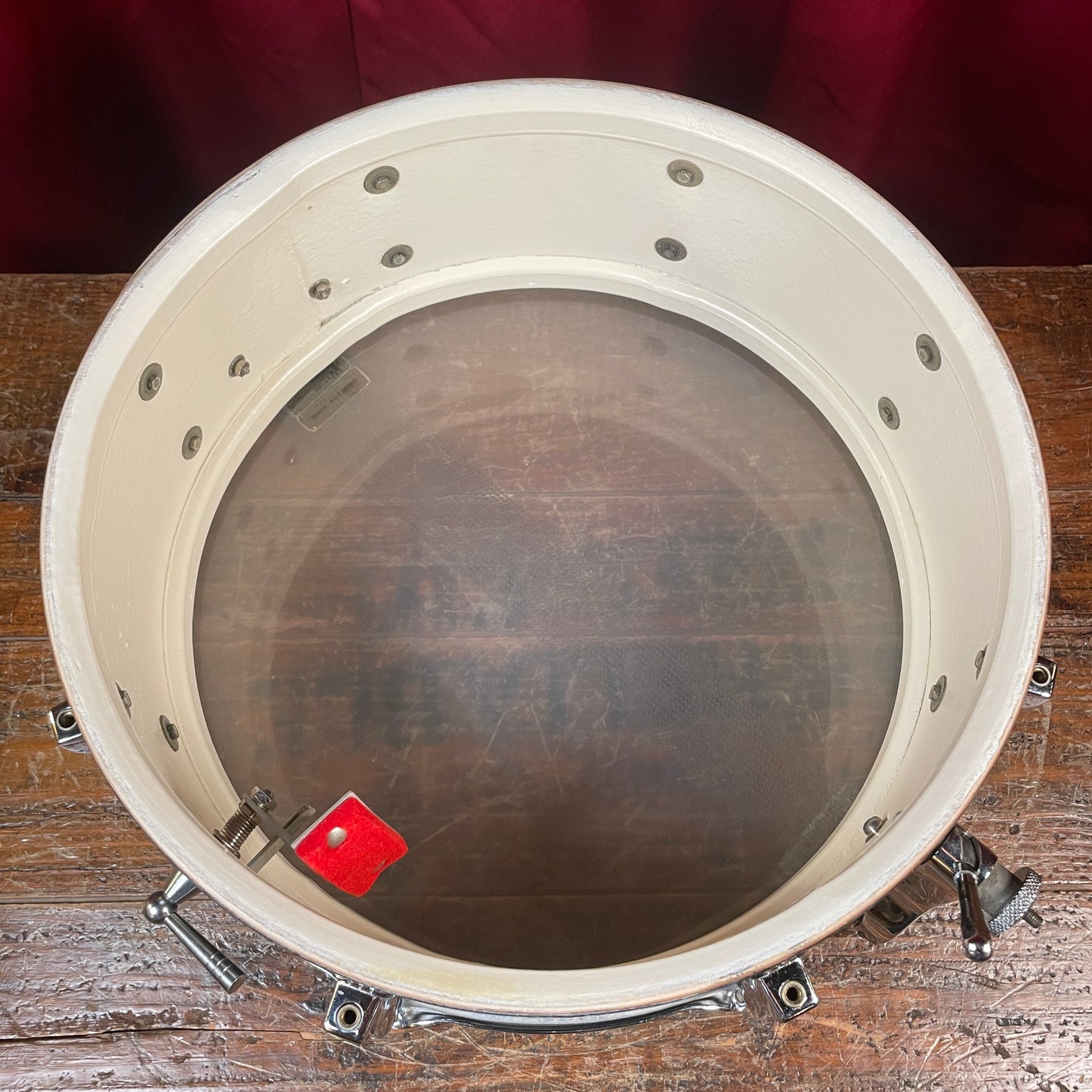 Early 1960s Ludwig 5.5x14 No. 900P Super Classic Snare Drum Black Galaxy Sparkle Pre-Serial COB