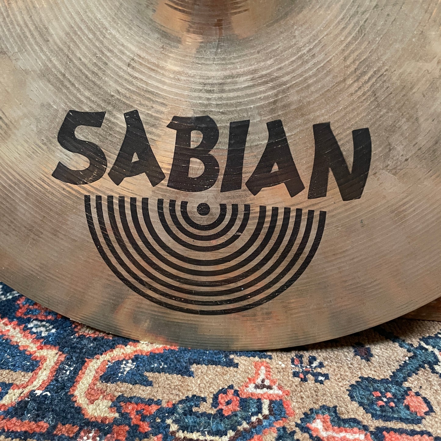16" Sabian AA Thin Crash Cymbal 944g Brilliant *Video Demo*