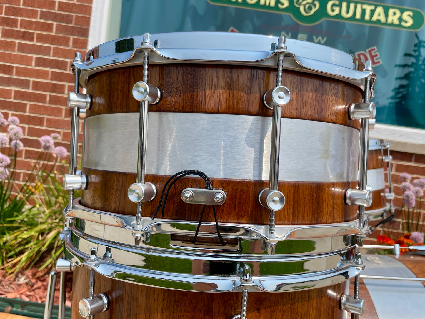 Doc Sweeney RX2 Walnut RX2 Drum Set 20/12/14 w/ 7x14 Snare *Video Demo*