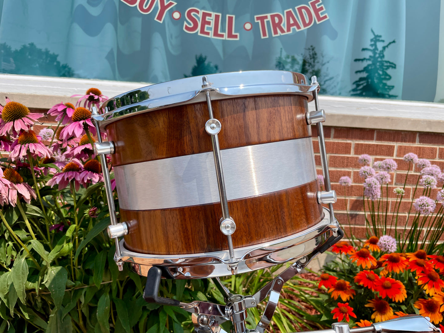 Doc Sweeney RX2 Walnut RX2 Drum Set 20/12/14 w/ 7x14 Snare *Video Demo*