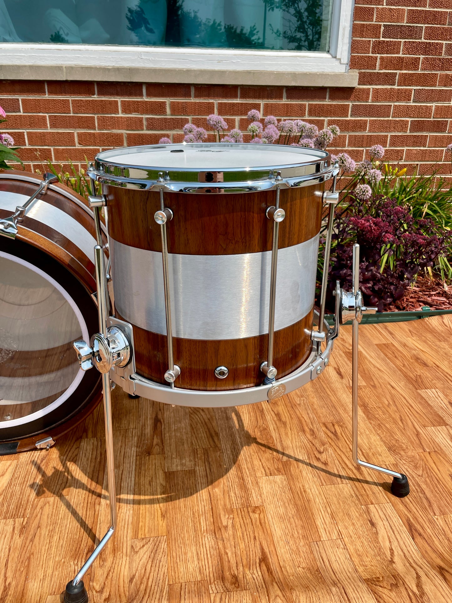 Doc Sweeney RX2 Walnut RX2 Drum Set 20/12/14 w/ 7x14 Snare *Video Demo*