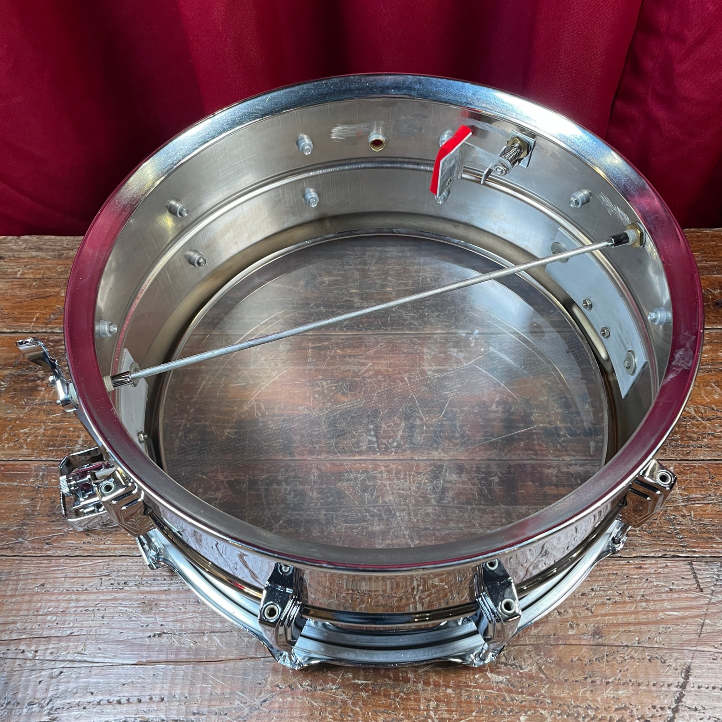 1963 Ludwig 6.5x14 No. 411 Super Sensitive COB Snare Drum Pre-Serial Supraphonic
