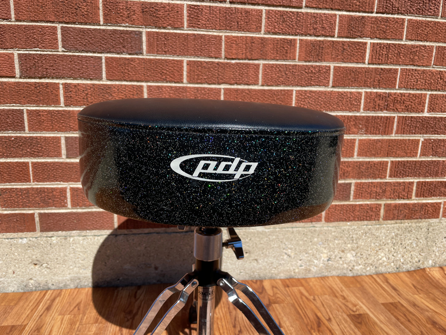 PDP by DW DT900 Drum Throne Black Sparkle Pacific