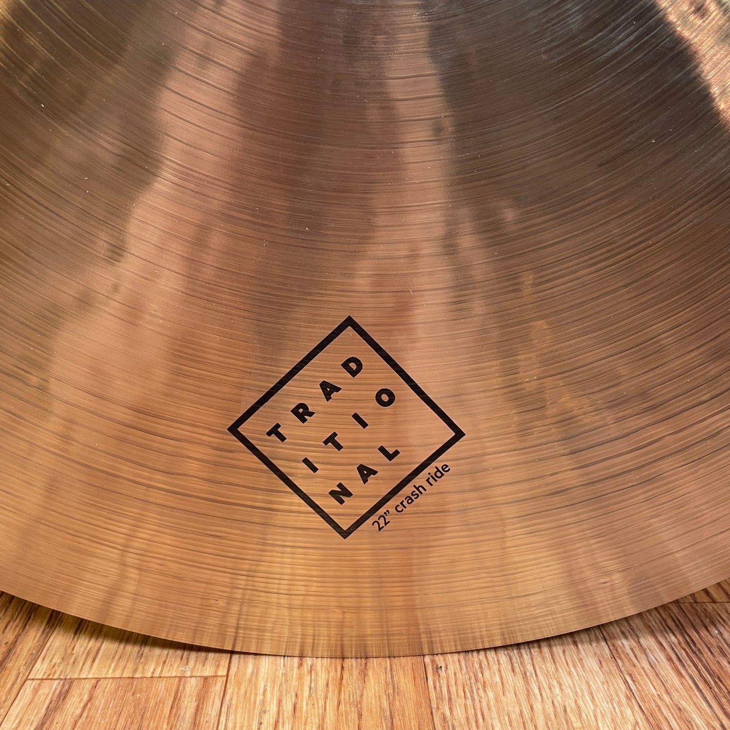 22" Istanbul Agop Traditional Crash Ride Cymbal 2414g *Video Demo*