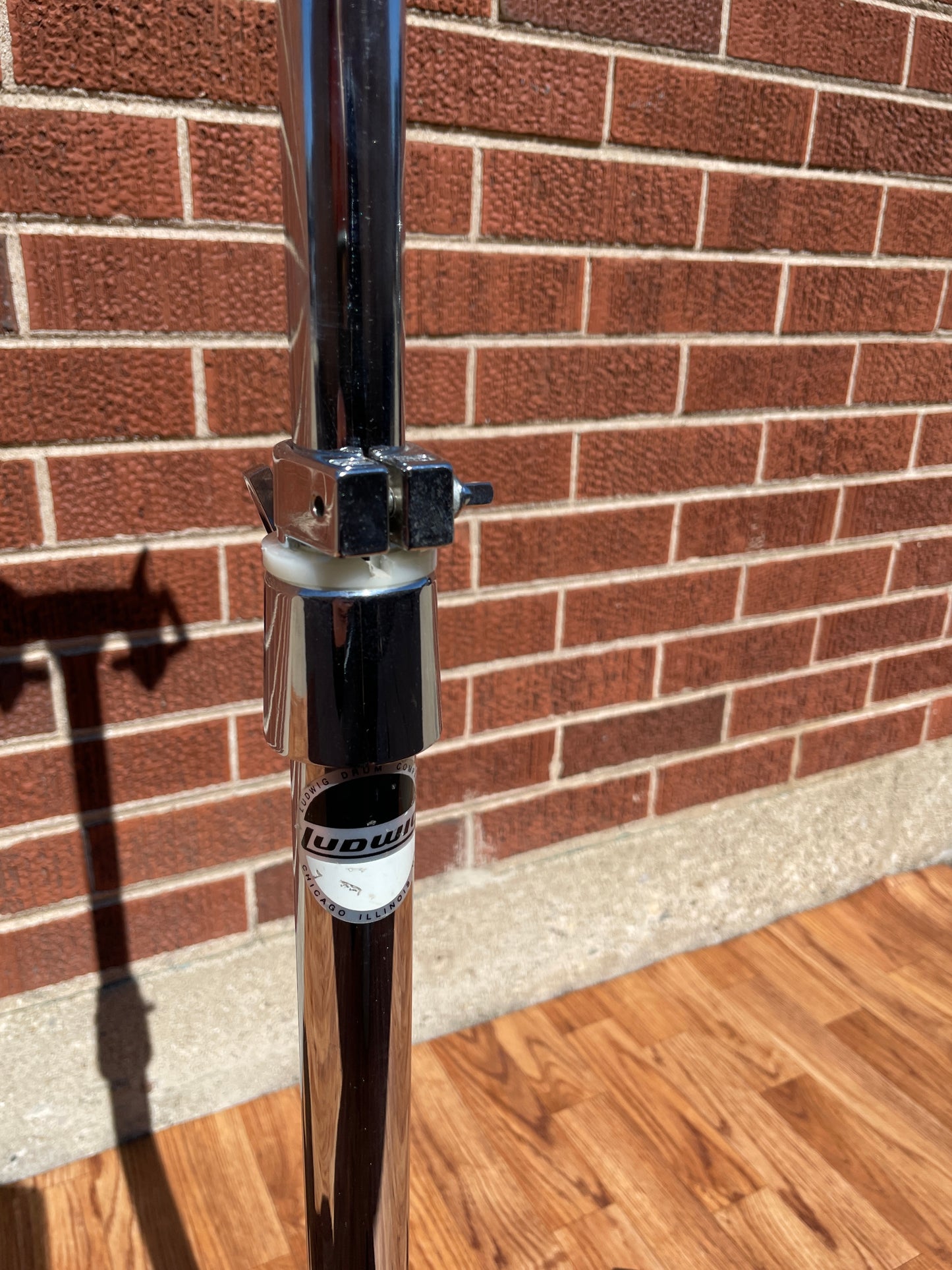 1980s Ludwig LC-342-TSR Rocker Classic Series Double Tom Stand 9.5mm