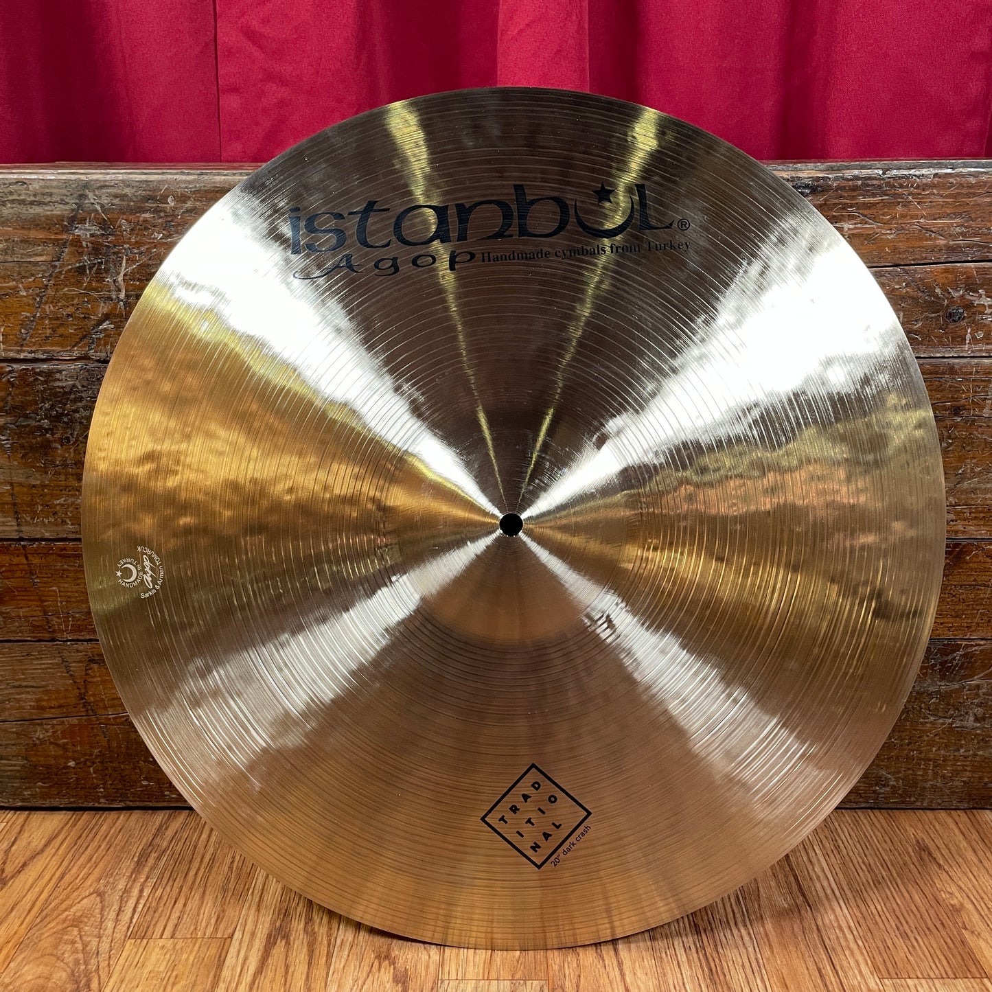 20" Istanbul Agop Traditional Dark Crash Cymbal 1716g *Video Demo*