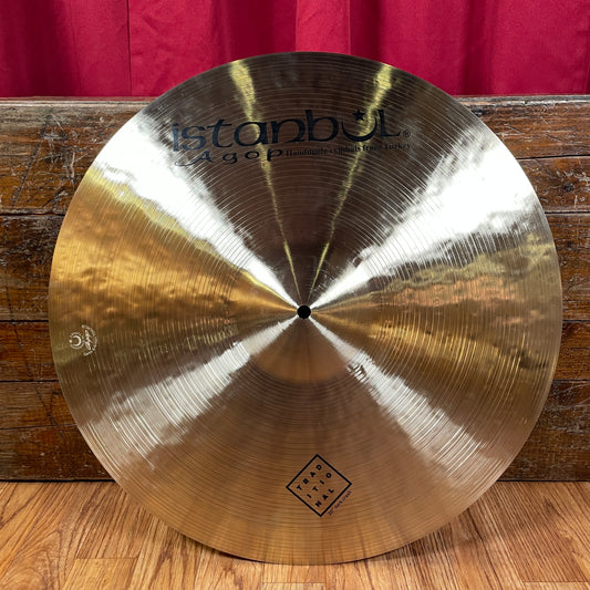 20" Istanbul Agop Traditional Dark Crash Cymbal 1716g *Video Demo*