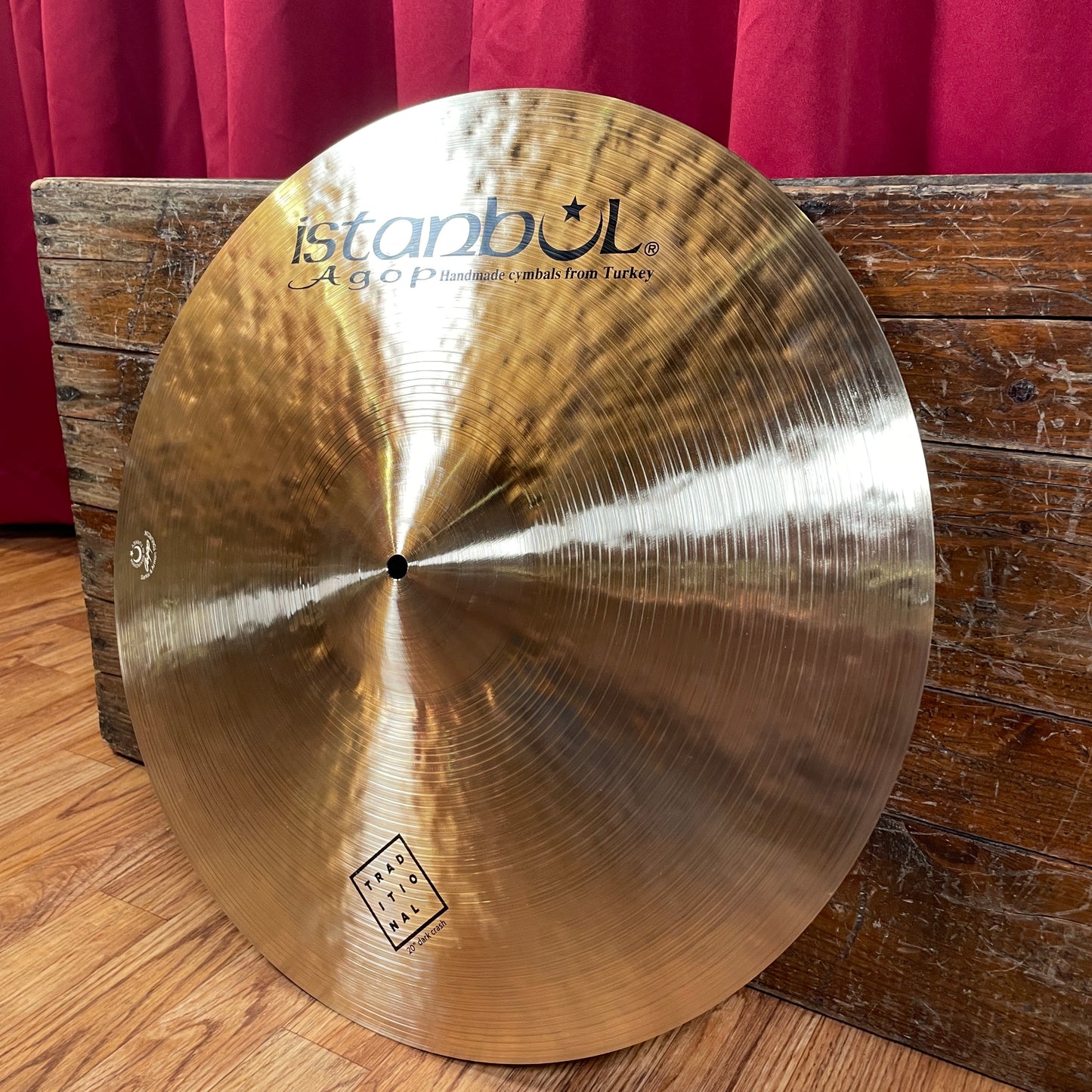 20" Istanbul Agop Traditional Dark Crash Cymbal 1716g *Video Demo*