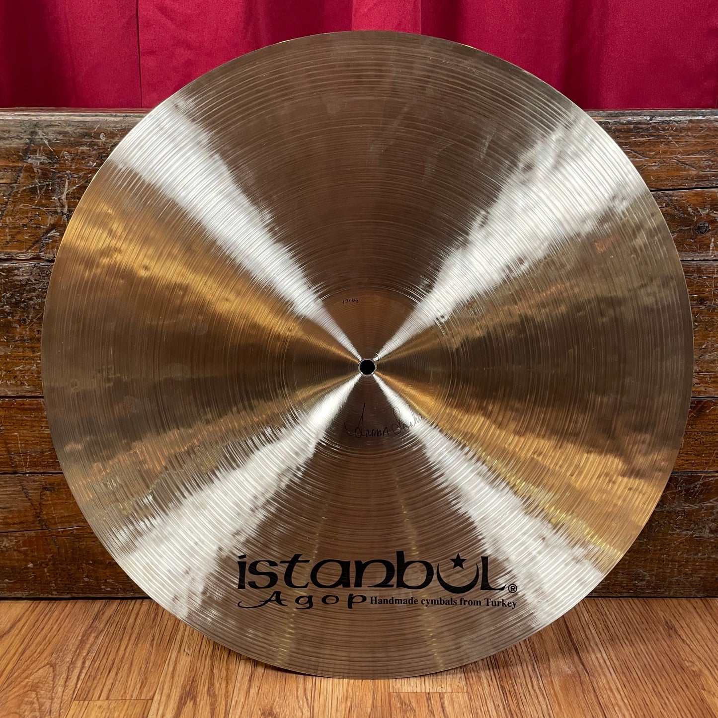 20" Istanbul Agop Traditional Dark Crash Cymbal 1716g *Video Demo*