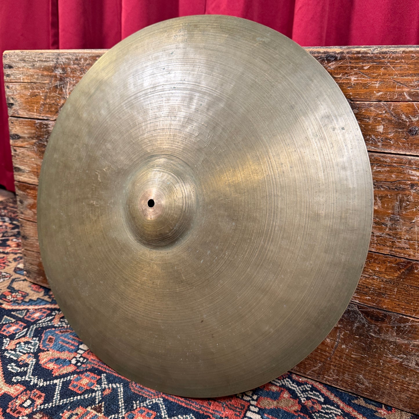 20" Zildjian K Istanbul 1950s Old Stamp IIb Ride Cymbal 1980g *Video Demo*