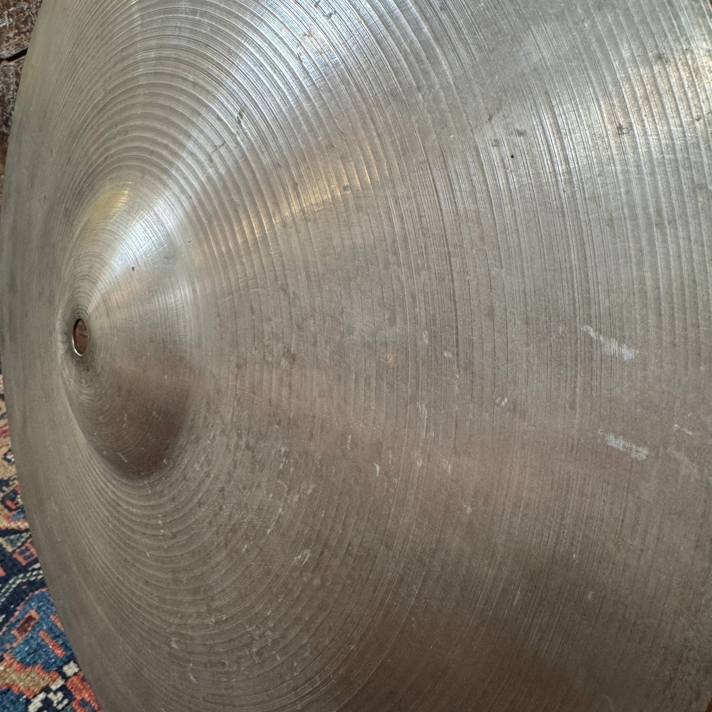 16" Pasha 1960s Crash Cymbal 1180g Pre-UFIP Made in Italy *Video Demo*