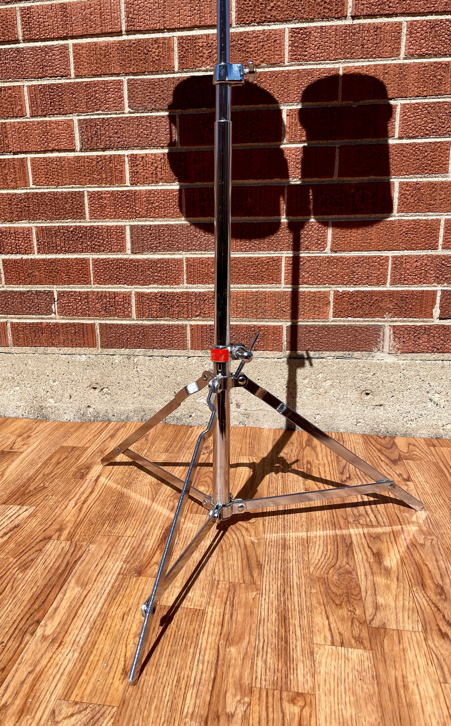 1970s Slingerland 6" / 8" Concert Tom Pair Sky Blue Pearl w/ Stand