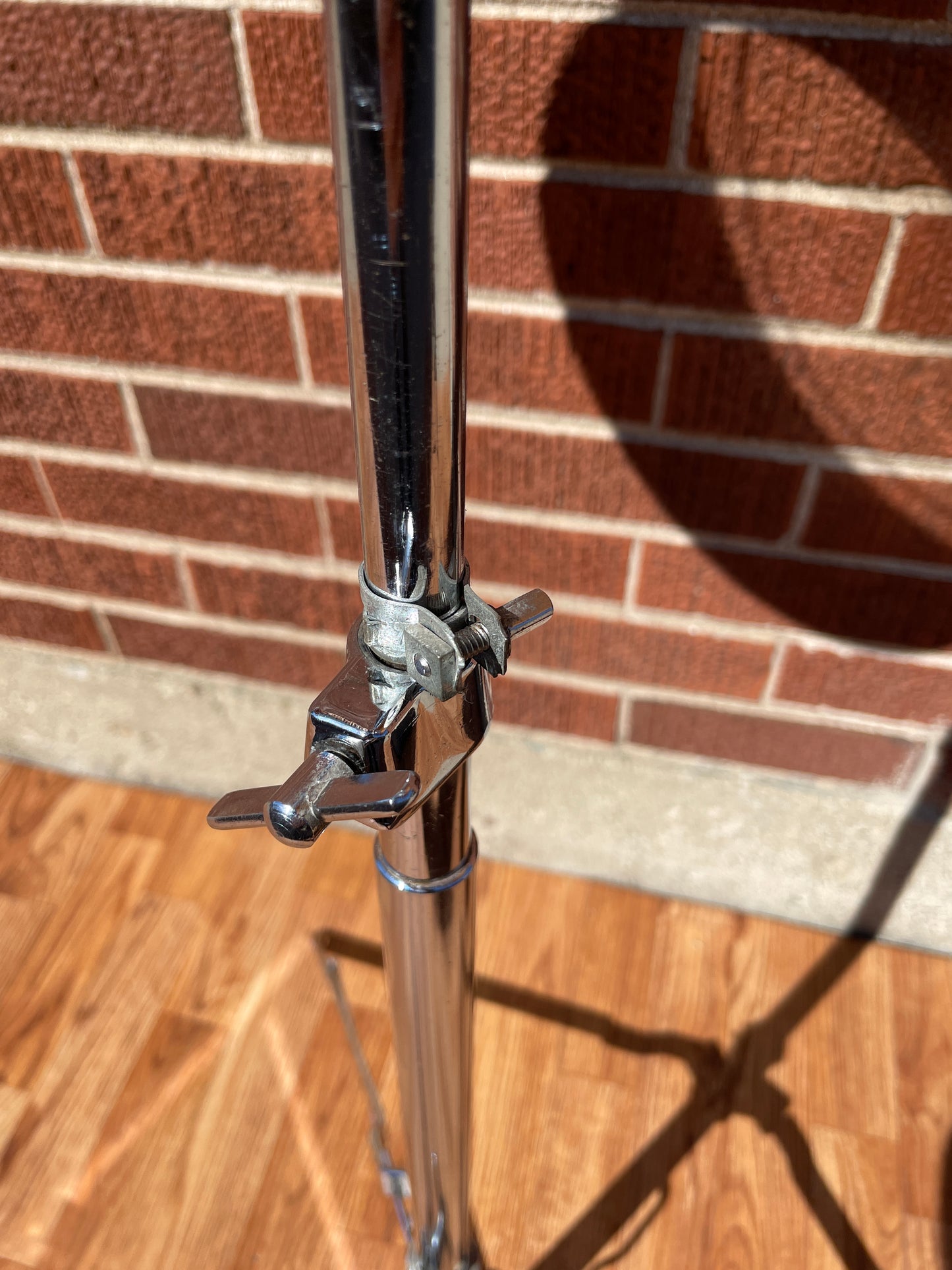 1970s Slingerland 10" / 12" Concert Tom Pair Sky Blue Pearl w/ Stand