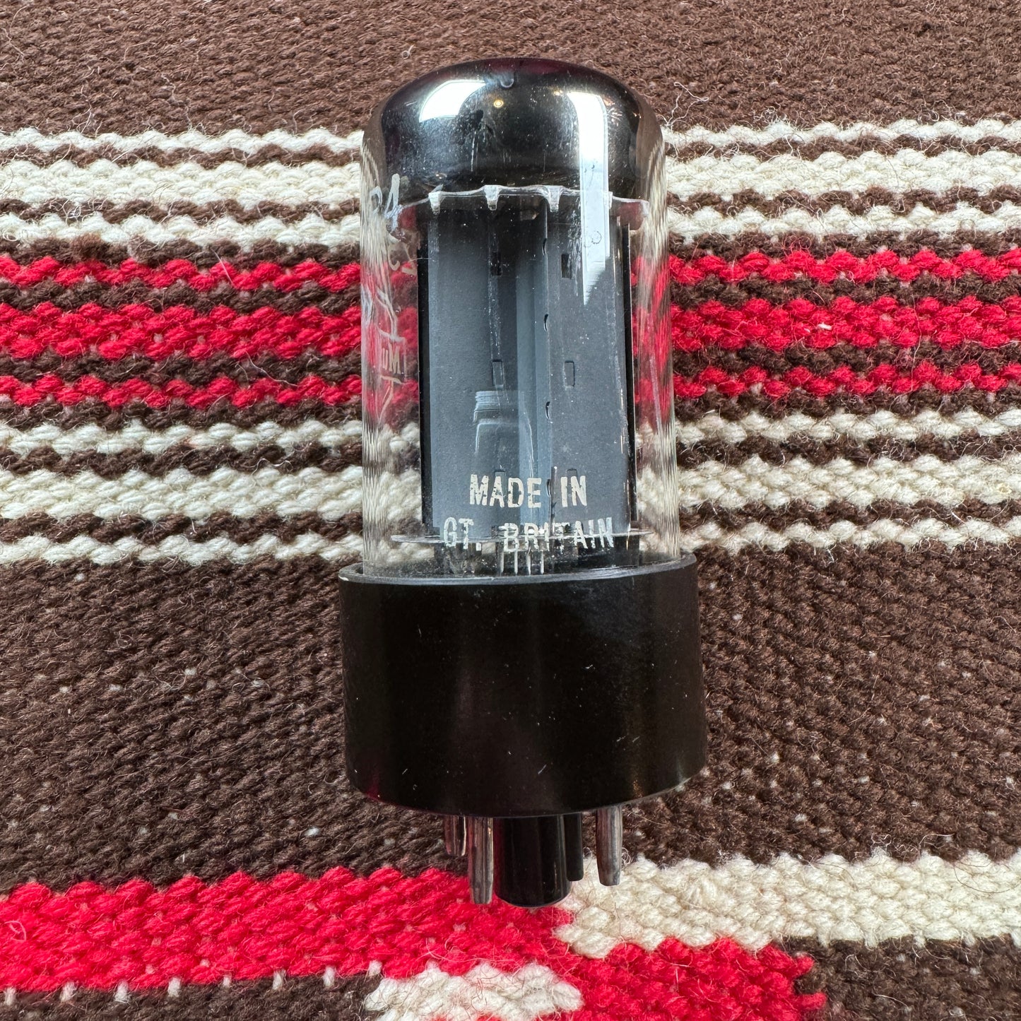 Vintage 1961 Mullard GZ34 Rectifier Tube f31 Blackburn 5AR4 Valve #151
