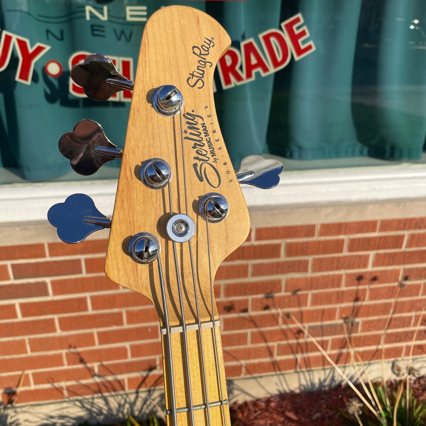 Sterling By Music Man StingRay RAY4 Bass Guitar Mint Green