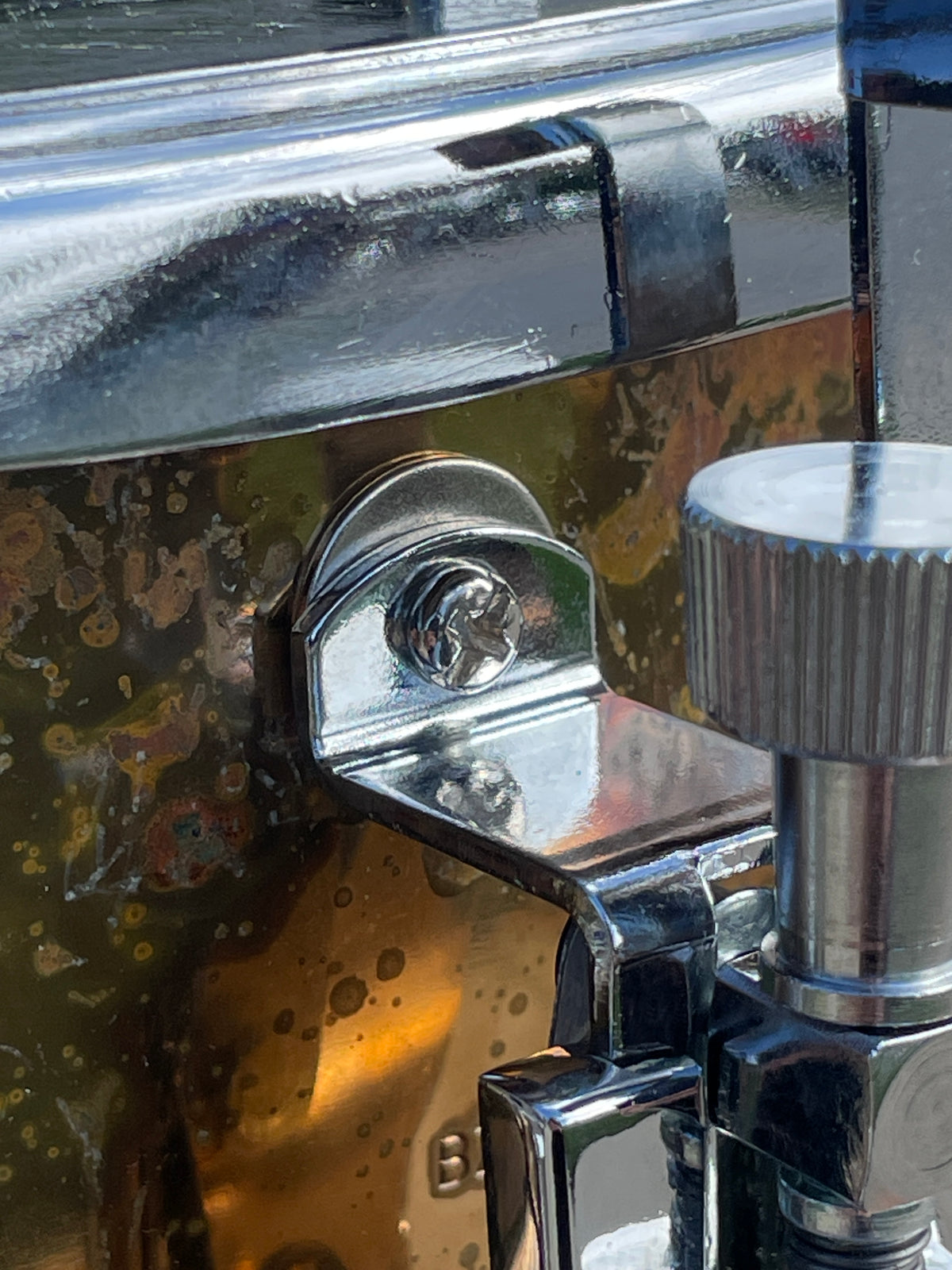 1990s Ludwig 6.5x14 Bronze Snare Drum Conversion