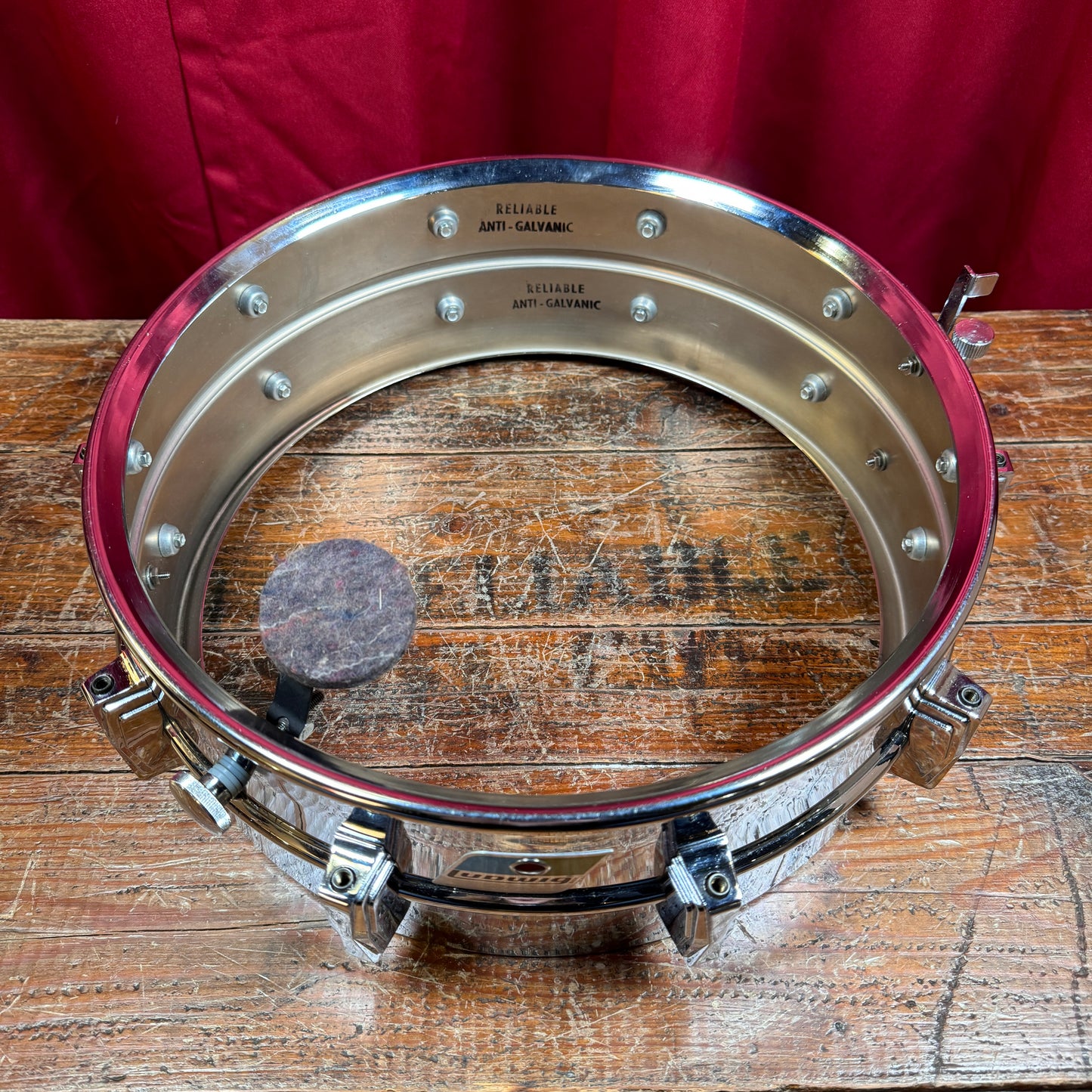 1970s Ludwig 5x14 LM400 Supraphonic Snare Drum