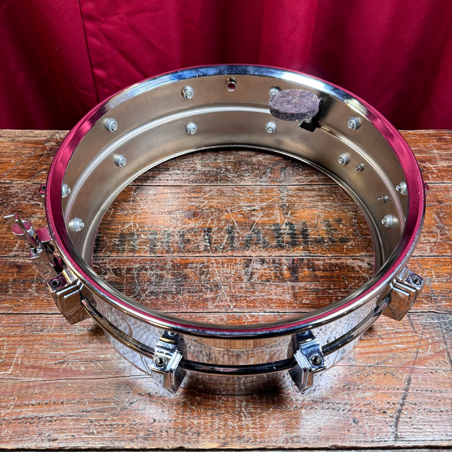 1970s Ludwig 5x14 LM400 Supraphonic Snare Drum