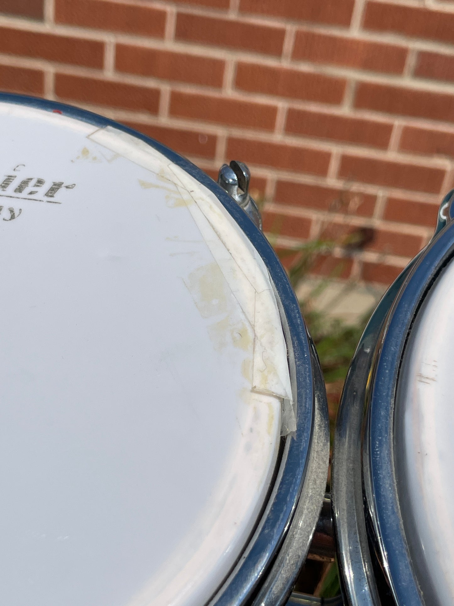 1960s Premier Stand Bongos No. 522 Burgundy w/ Stand