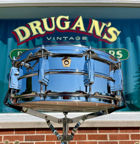 1965 Ludwig 5x14 Supraphonic No. 400 Snare Drum Supra-Phonic