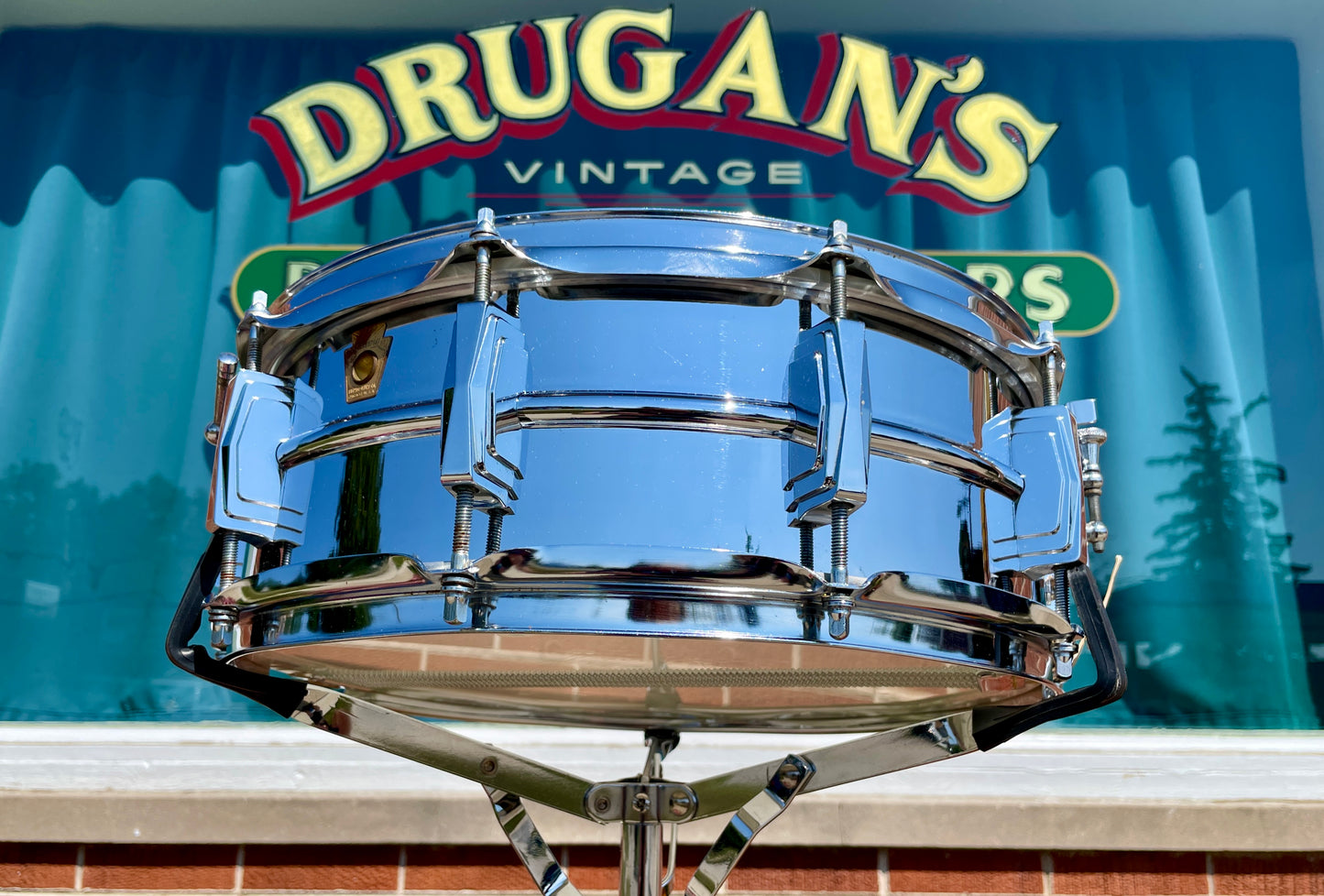 1965 Ludwig 5x14 Supraphonic No. 400 Snare Drum Supra-Phonic