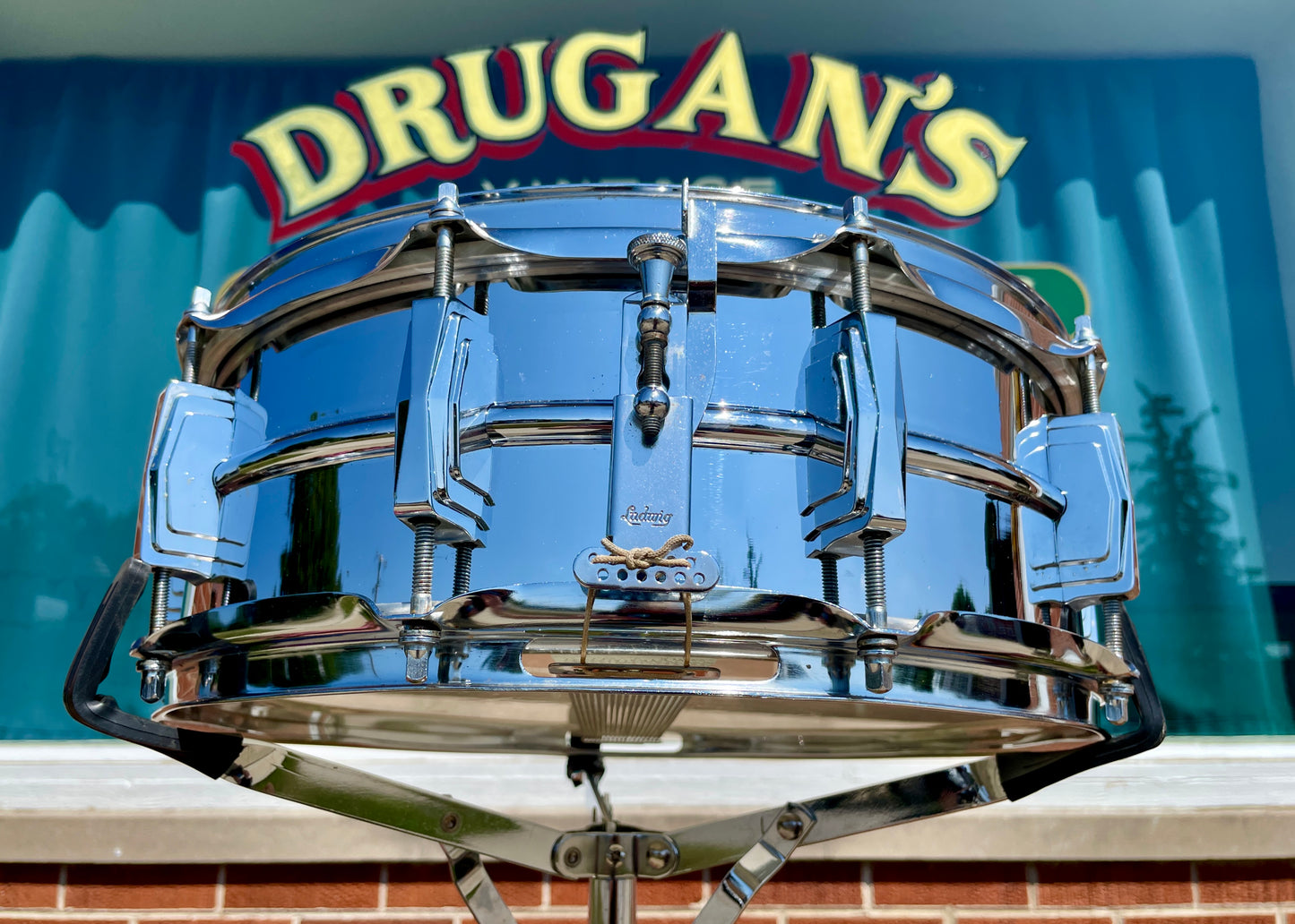 1965 Ludwig 5x14 Supraphonic No. 400 Snare Drum Supra-Phonic