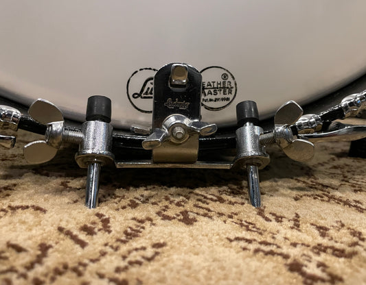 1960s Ludwig No. 1304-1 Bass Drum Anchor Chrome Script Logo