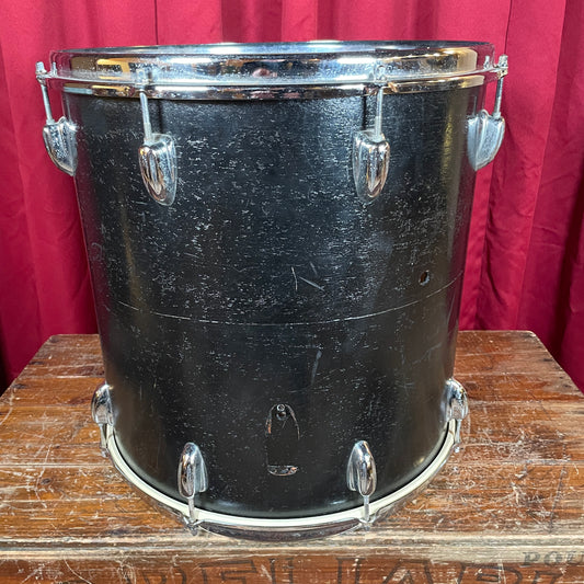 1960s Slingerland 16x16 Floor Tom Drum Black Project