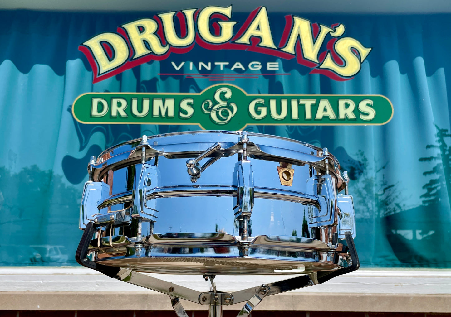 1965 Ludwig 5x14 Supraphonic No. 400 Snare Drum Supra-Phonic