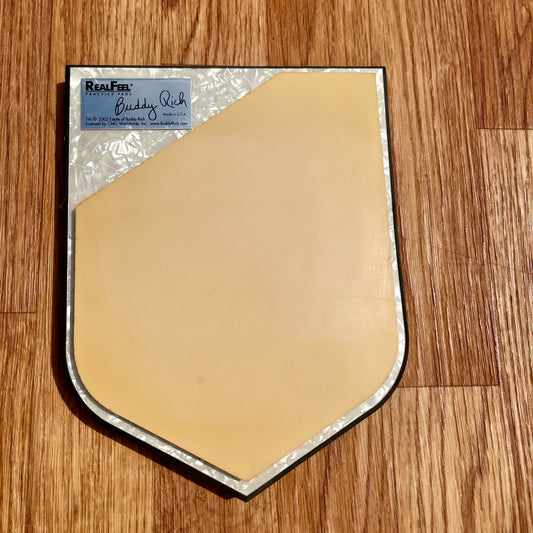 HQ Percussion RealFeel Buddy Rich Crest Single Sided Practice Pad