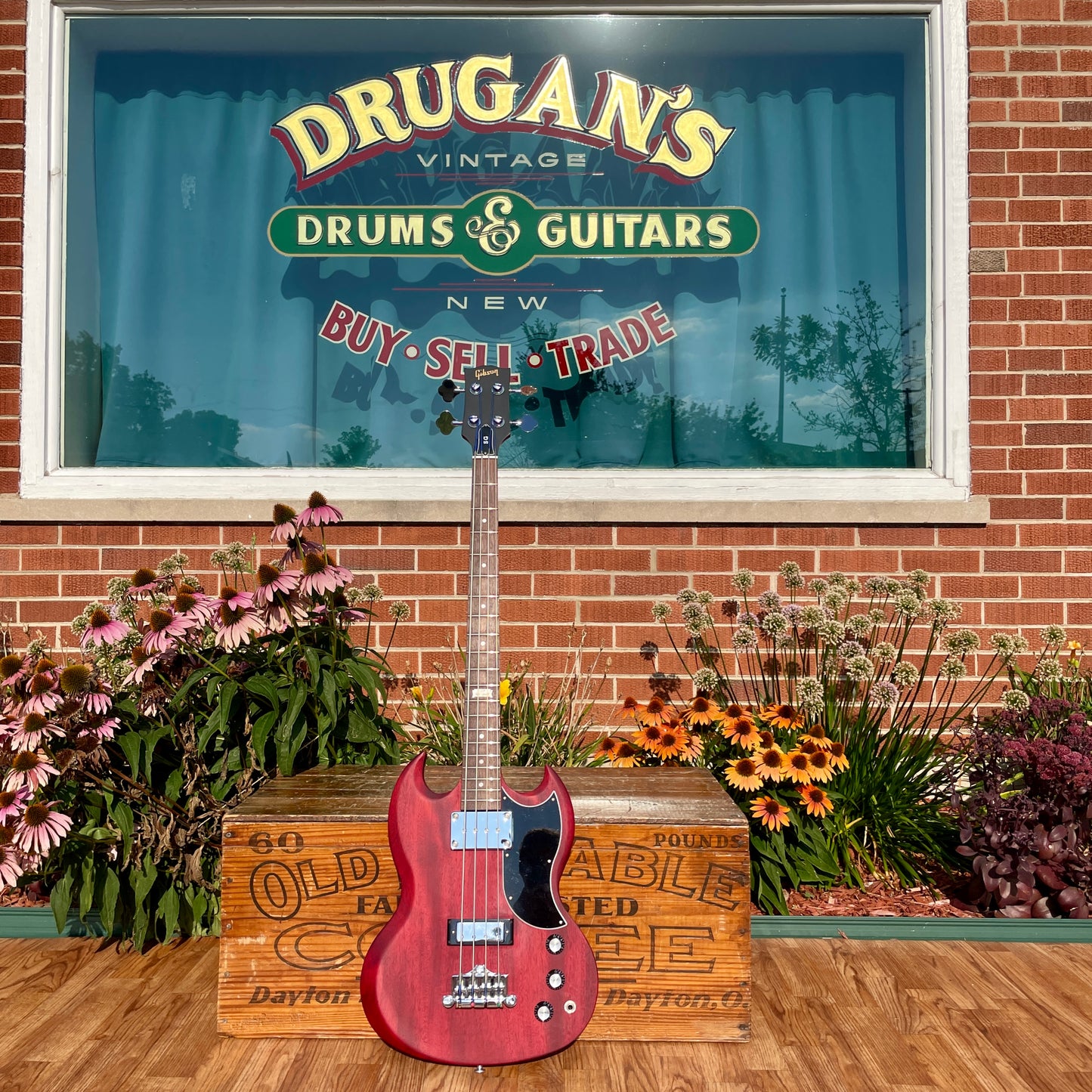 2014 Gibson SG Special 120th Anniversary Electric Bass Guitar Cherry Satin Stain w/ OHSC
