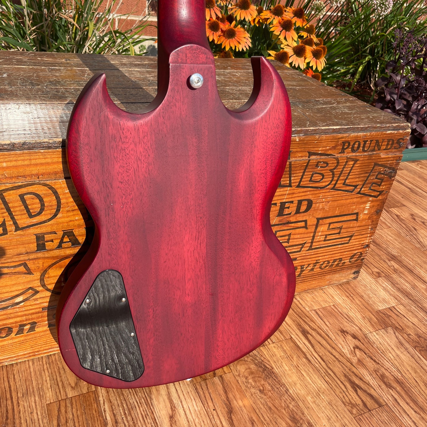 2014 Gibson SG Special 120th Anniversary Electric Bass Guitar Cherry Satin Stain w/ OHSC