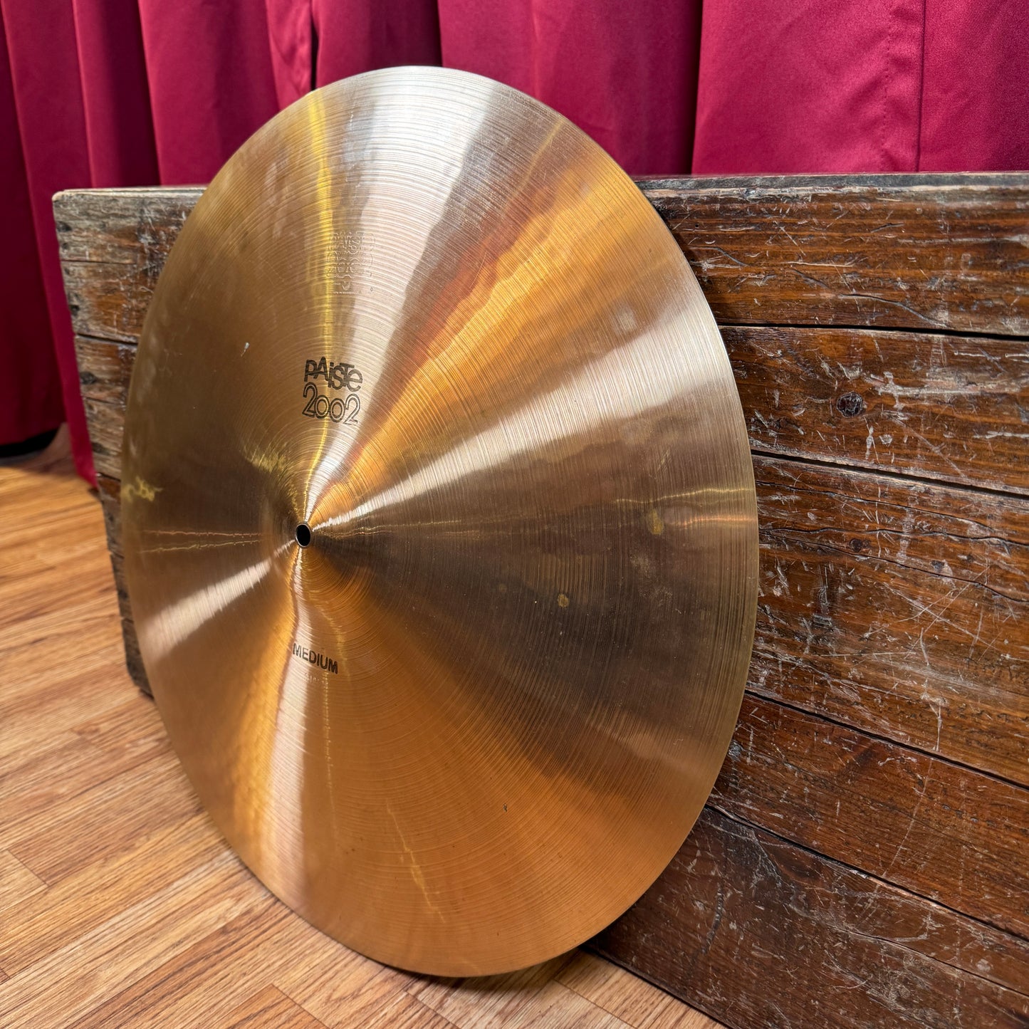 20" Paiste 1980 Black Label 2002 Medium Crash Cymbal 1920g Bonham *Video Demo*